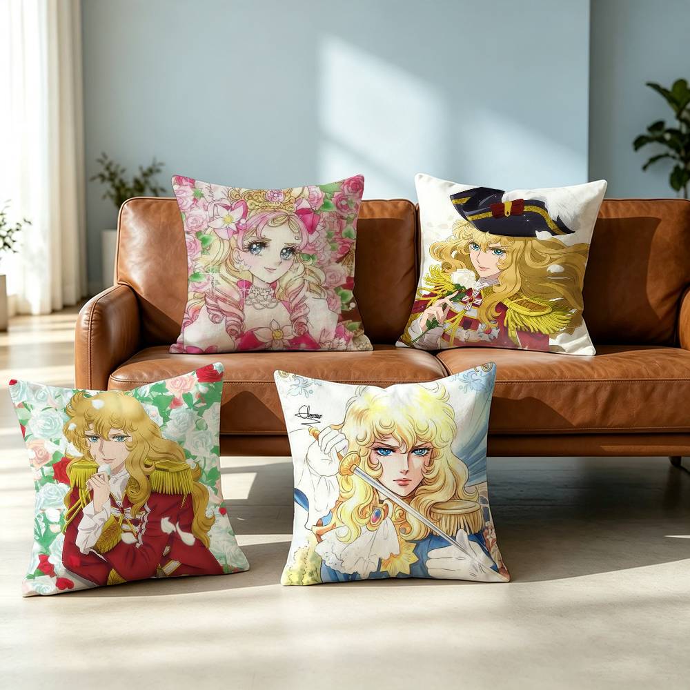 Versailles Home Textiles - Poszewka na poduszkę z dwustronnym nadrukiem