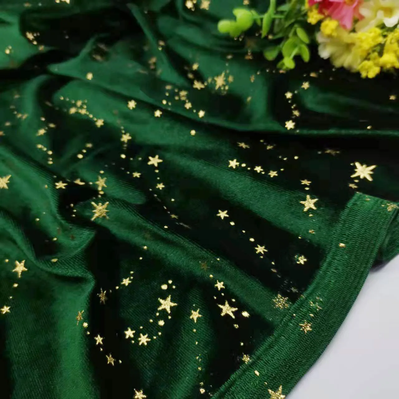 Luxury Home Textiles Usa - Aksamitna tkanina na sukienkę Wspaniałe jedwabiste