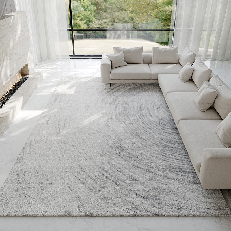 Luxury Home Textiles Usa - Abstrakcyjny Jasnoszary Dywan Nowoczesny Luksusowy Dywan