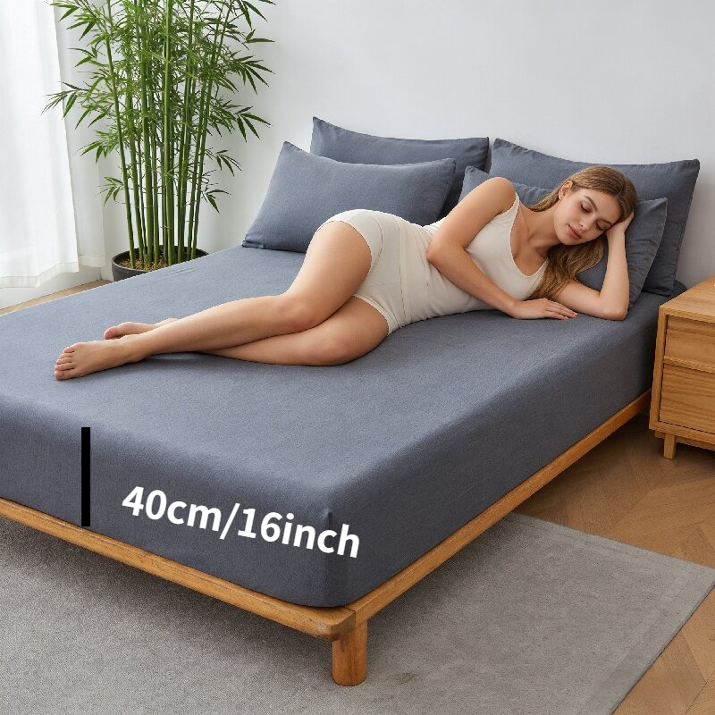 Bed Sheet Microfiber - Letnia, chłodząca, miękka i oddychająca nakładka