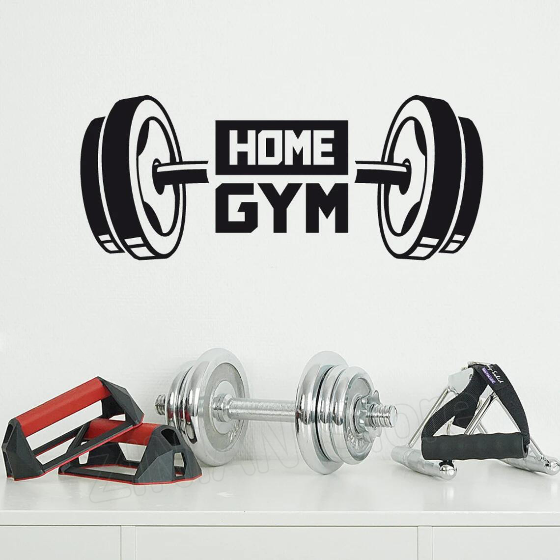 Home Textiles Perth - Fitness Domowa siłownia Dekoracja ścienna Naklejka