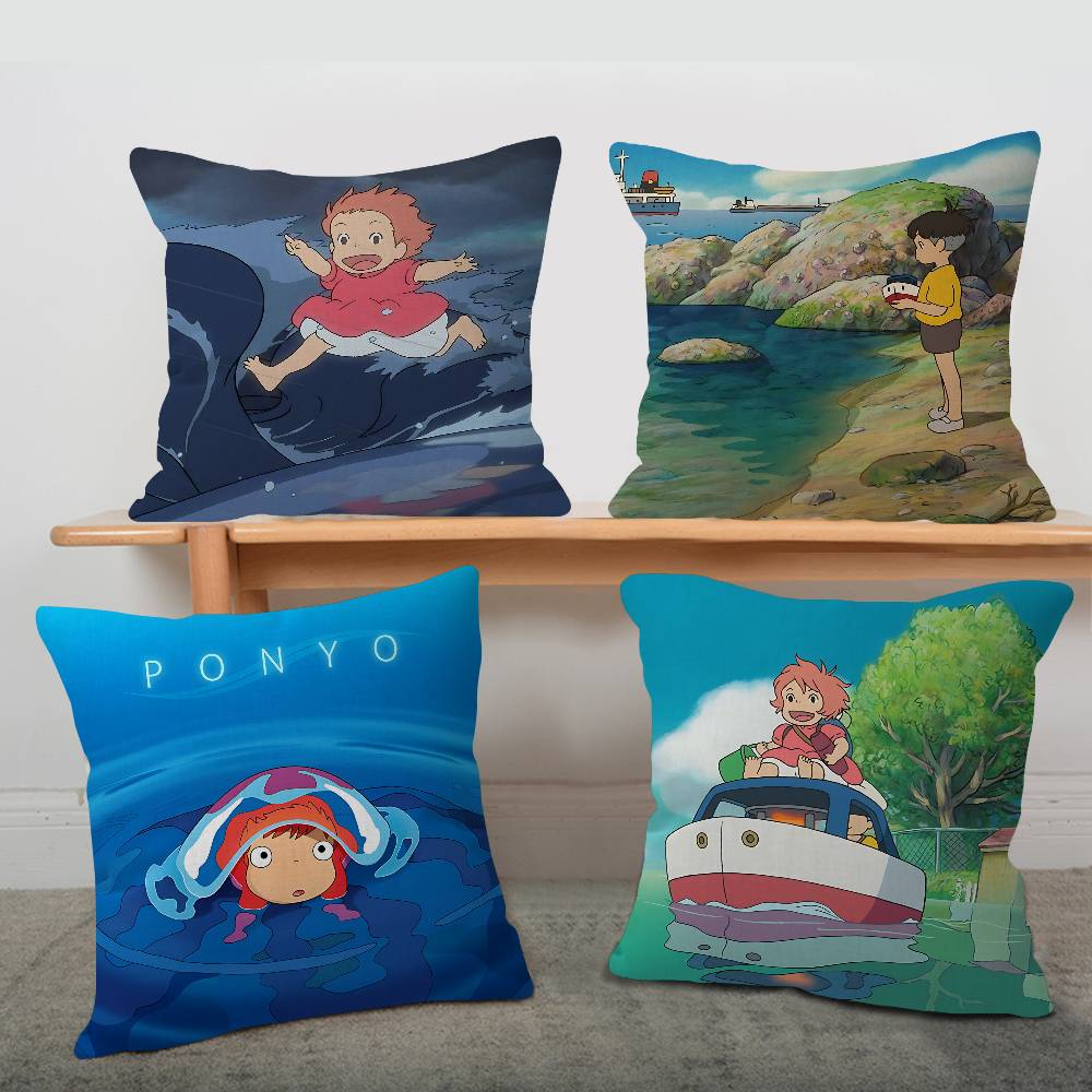 Japanese Home Textiles - Japońska urocza poszewka na poduszkę z