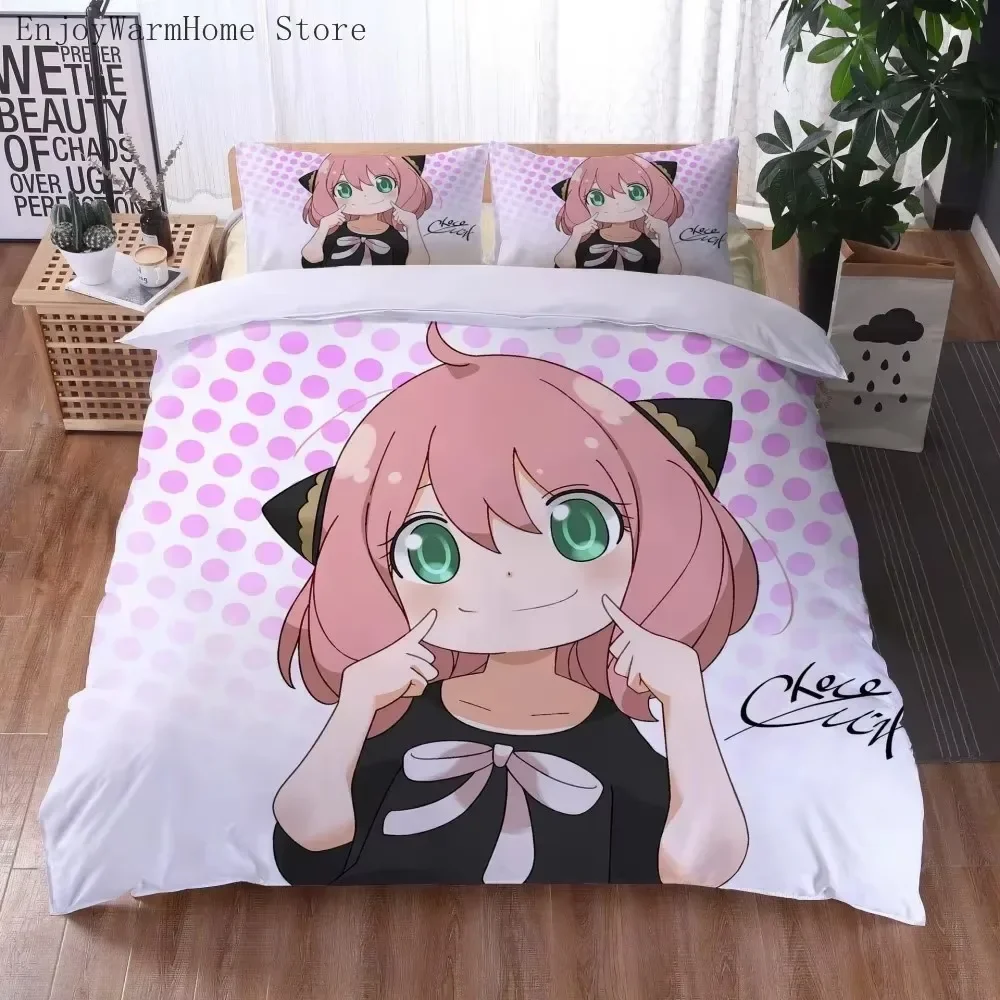Bed Sheet Microfiber - Zestaw pościeli 3D z nadrukiem anime