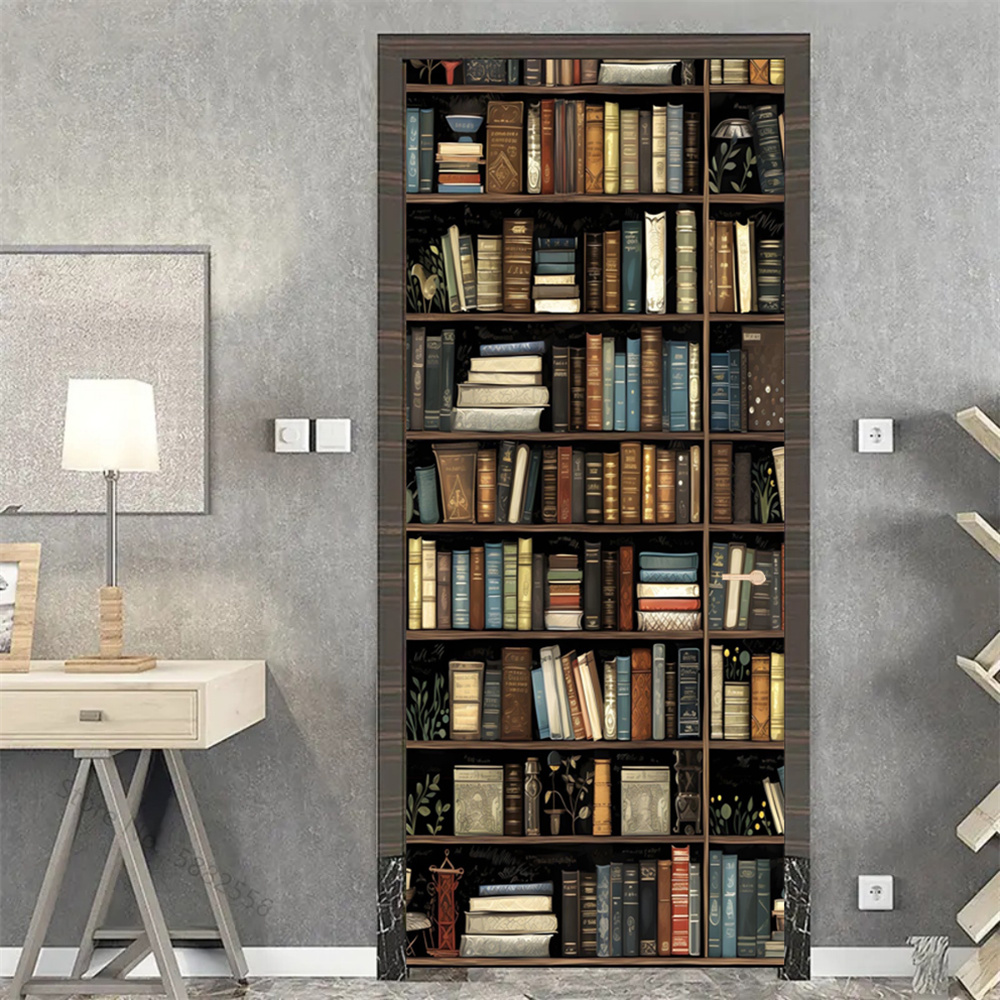 Wooden Door Mural Decal Sticke – Home Textiles Perth recenzja i cena