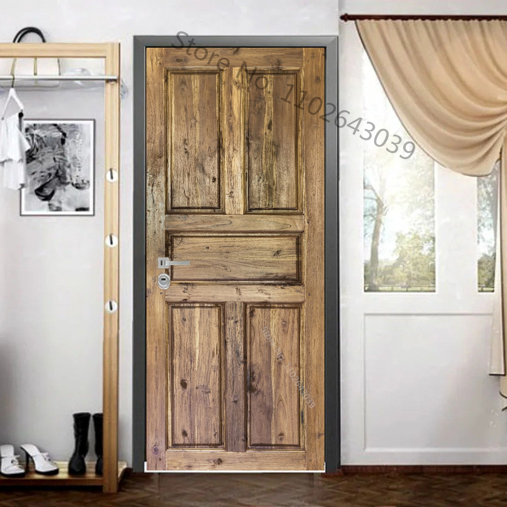 Imitacja drewna naklejki na dr – Home Textiles Perth recenzja i cena